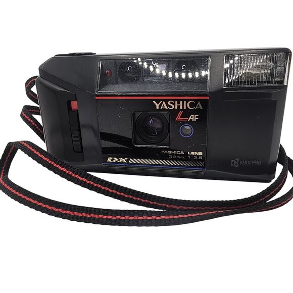 Yashica Kyocera L AF Date DX 35mm Point & Shoot 35mm Film Camera Japan - Picture 3 of 11